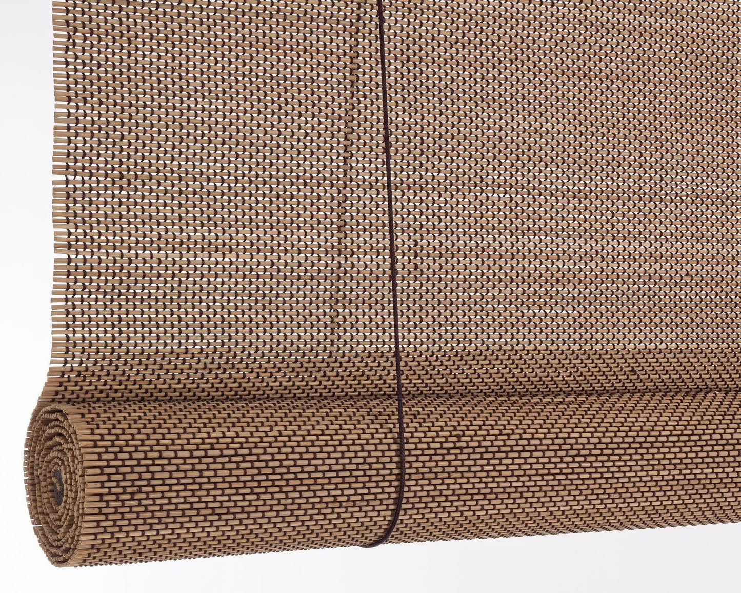 Tenda Pia Marrone 120x260h in Bamboo e Legno