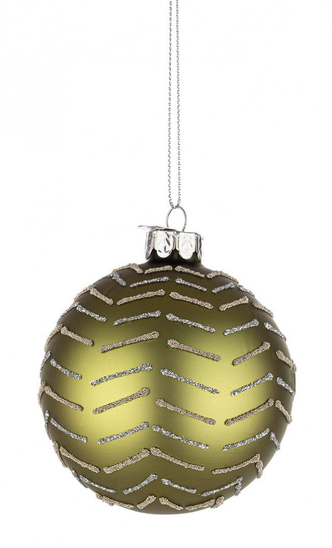 12x Sphère Vt Ines Verde D80