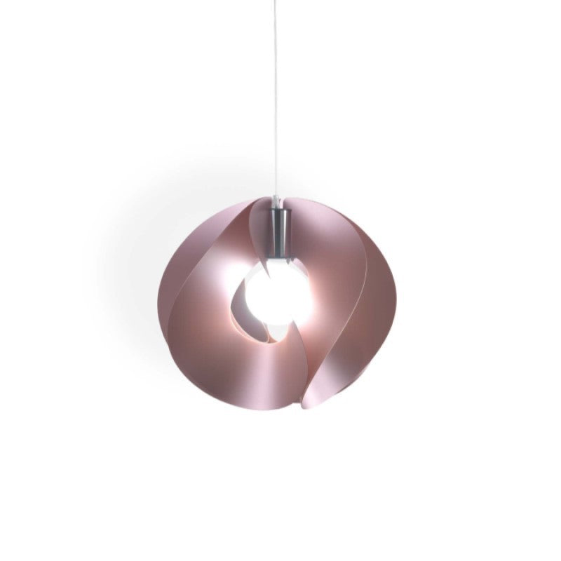 Lustre suspension ATOM Rose diamètre 45x h42 cm