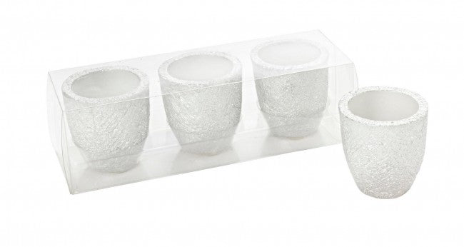 9x Pack de 3 bougeoirs lanternes argentés