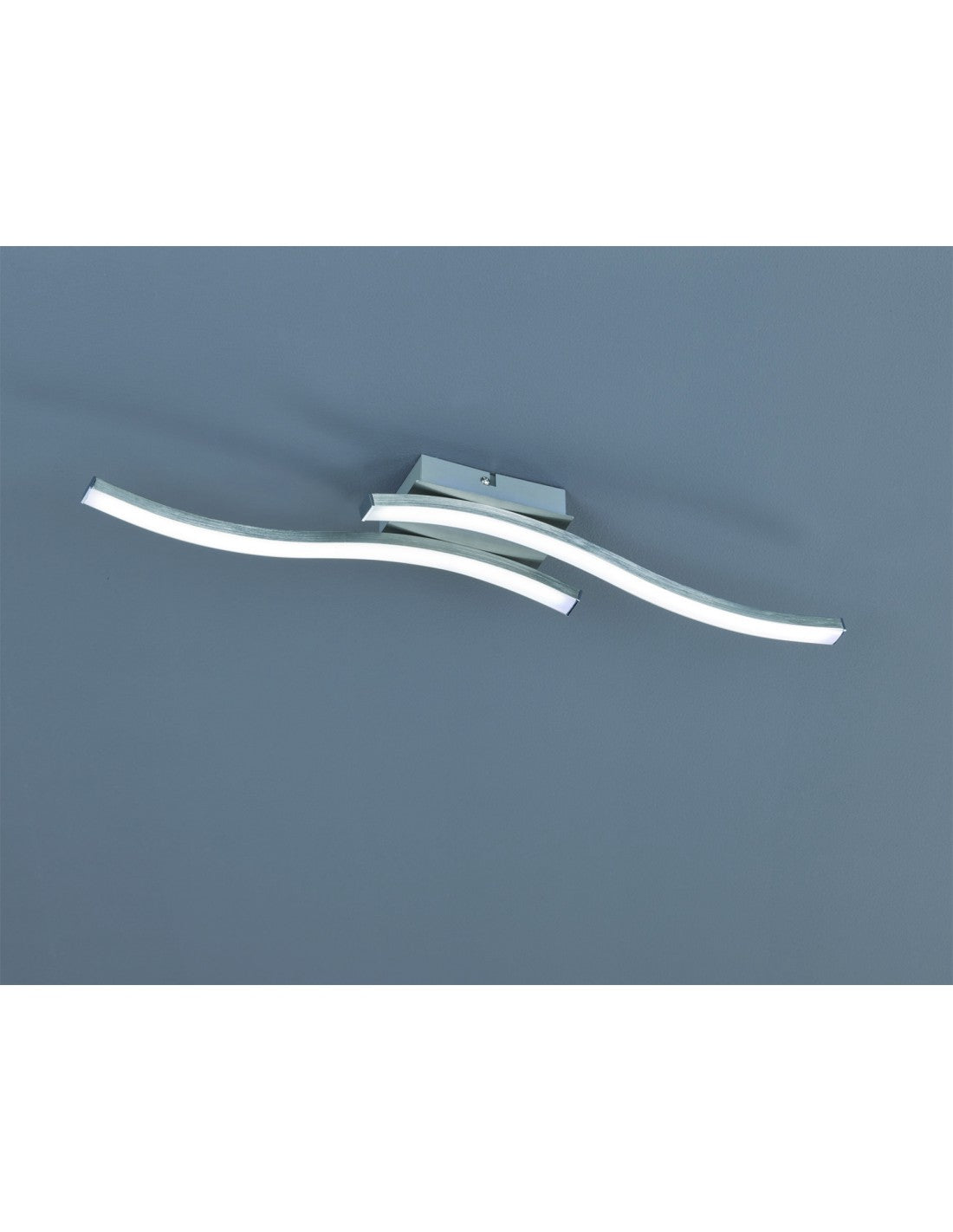 Le plafonnier de double Rod de conception moderne a mené l'éclairage de trio de Nichel de route 3000k