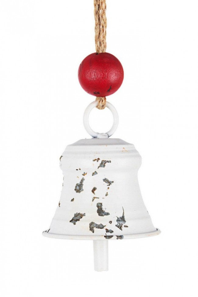 12x Pendaglio Melody Bell Met Bianco