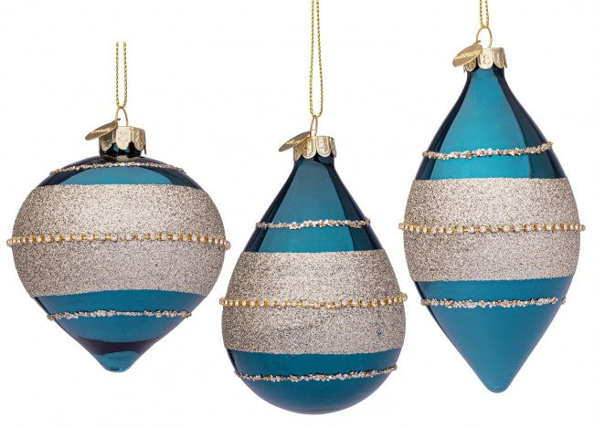 12x Pendentif Vt Embellir Bleu Air Force Ass3