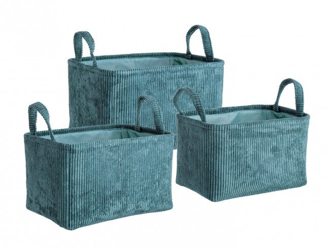 4x Set3 Panier 2M Shirley Rett Sarcelle