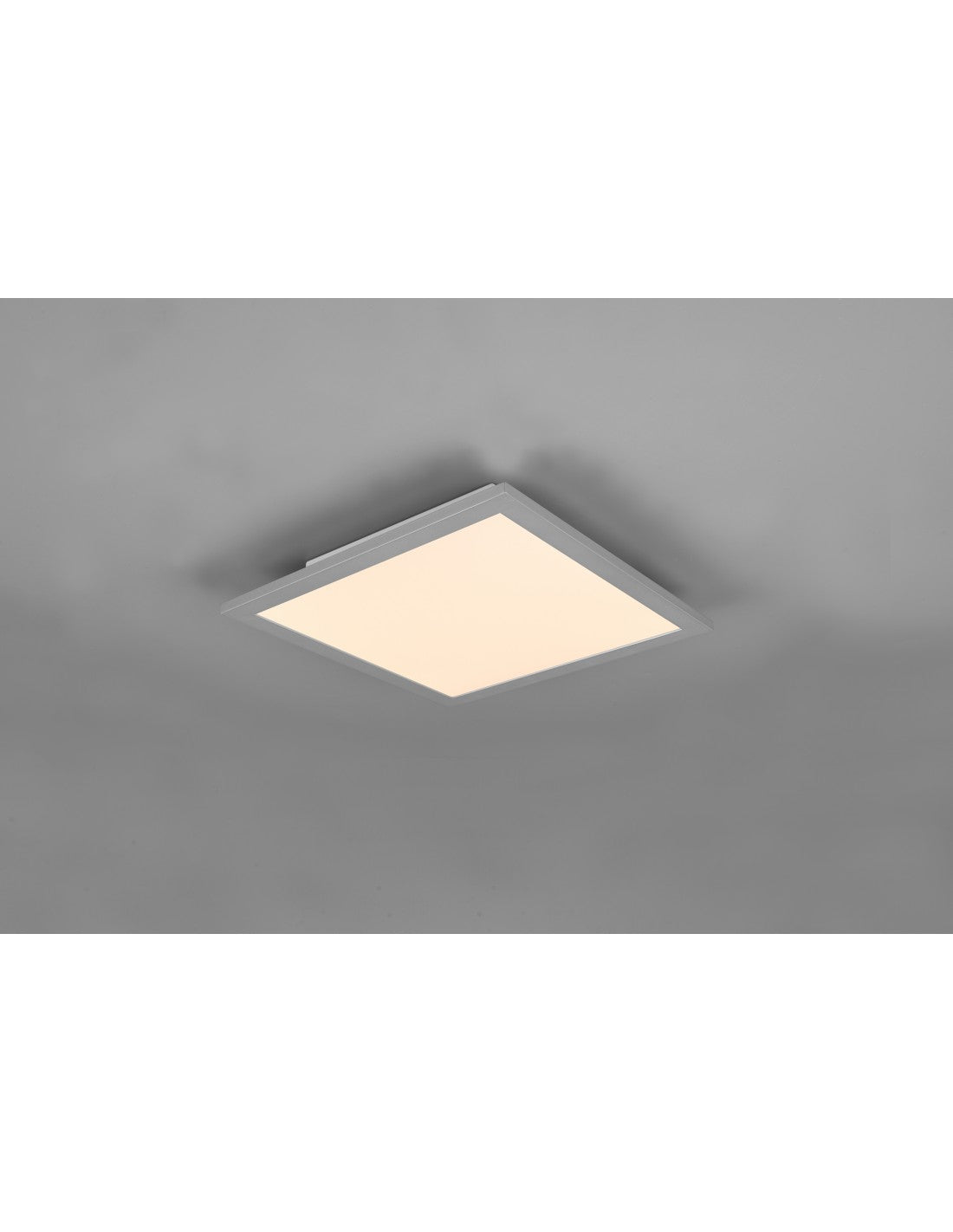 Le plafonnier carré moderne Gamma aluminium a mené l'éclairage de trio de gradateur