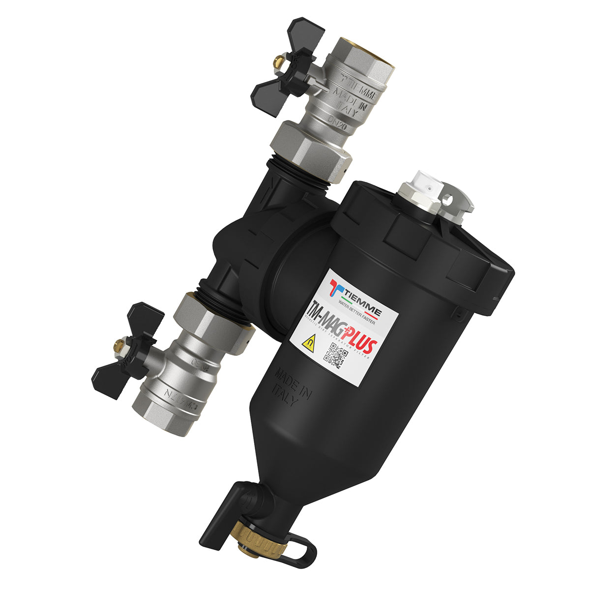 Filtre séparateur de saleté magnétique réglable de 3/4"