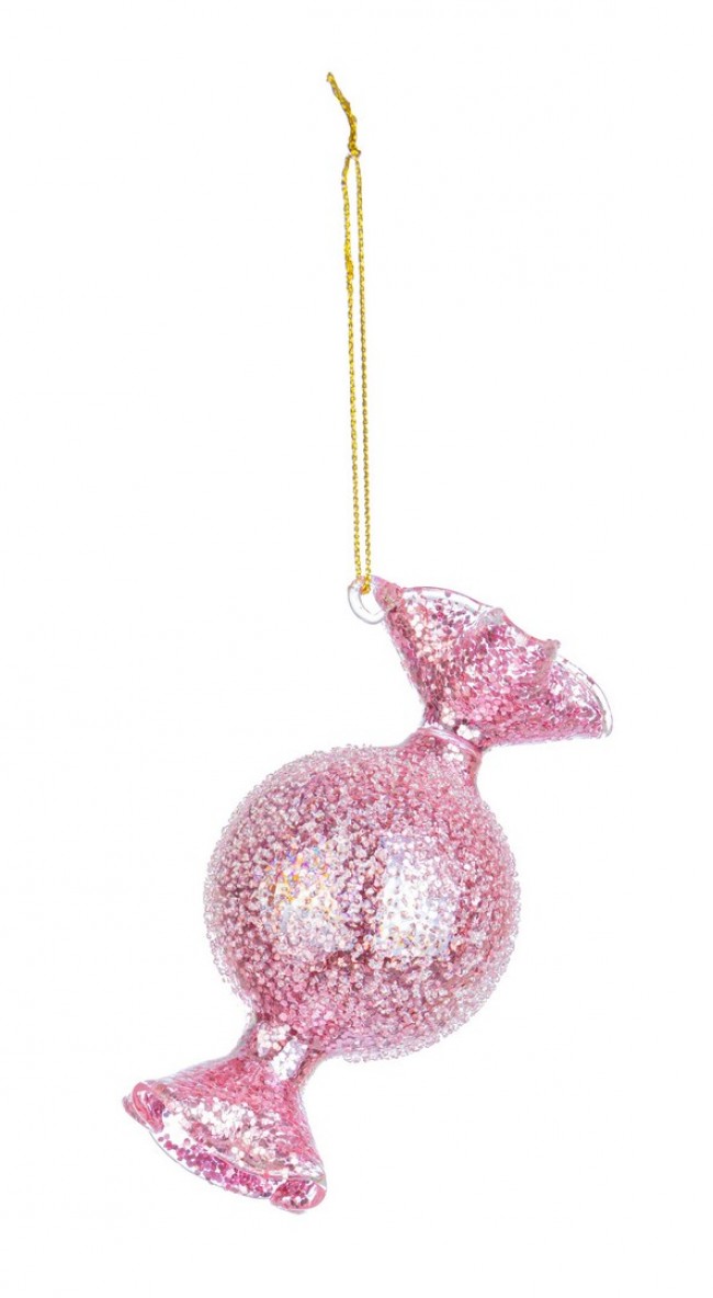 12x Pendentif Vt Toffee Rose 5X9,2H