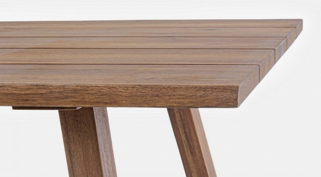 Table d'extérieur en bois FSC GLASGOW 180x90x h75 cm