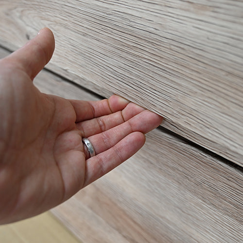 Meuble suspendu 90 cm mélèze blanc