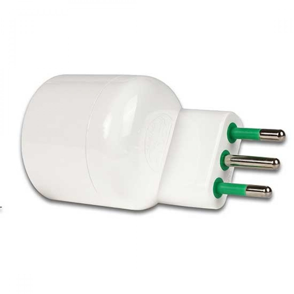 Adaptateur de prise asymétrique à faible encombrement, prise 2P T 10A
