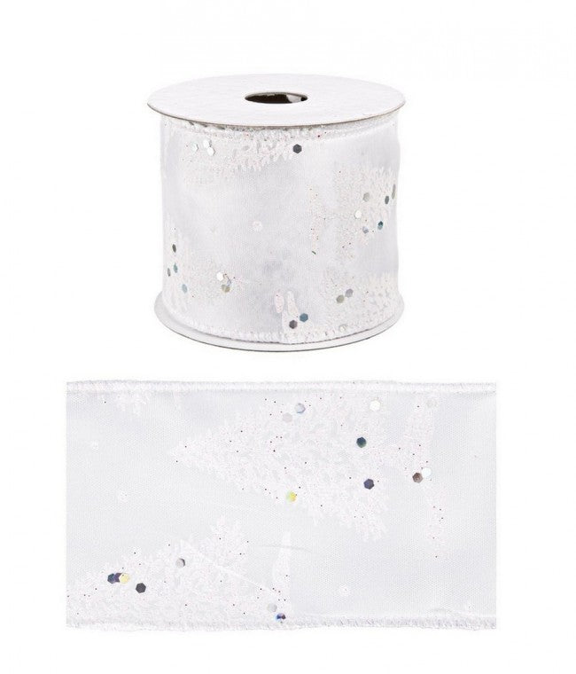 12x Ruban Irid Pin Blanc 4M Display12