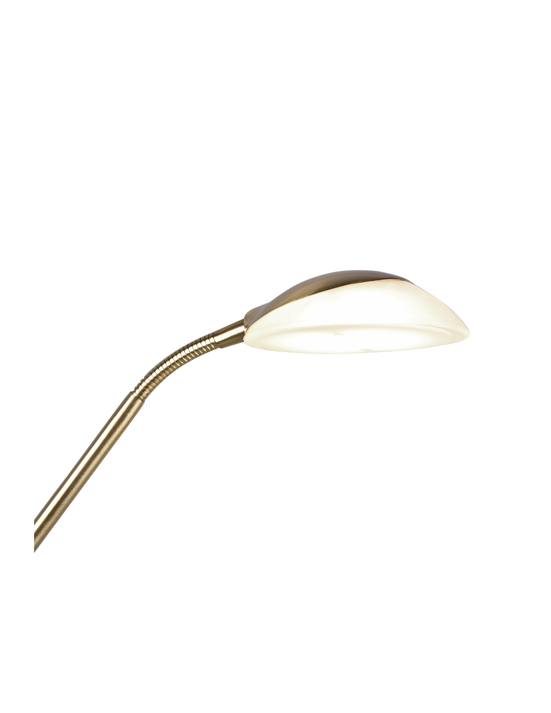 Lampadaire Led à Double Éclairage Spot de Lecture Orson Laiton Trio Lighting