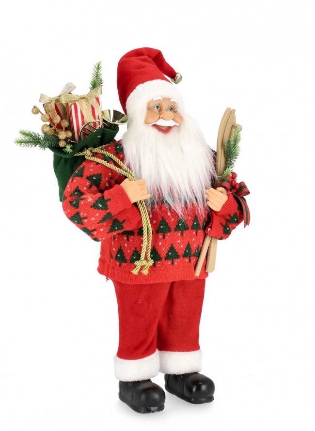 2x Support Père Noël Lorick Rouge L