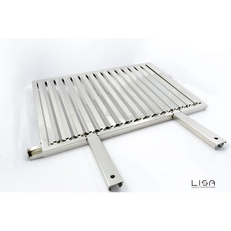 Barbecue récupérateur de graisse peu encombrant