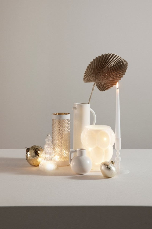 12x Feuille d'Éventail à Champagne H52cm