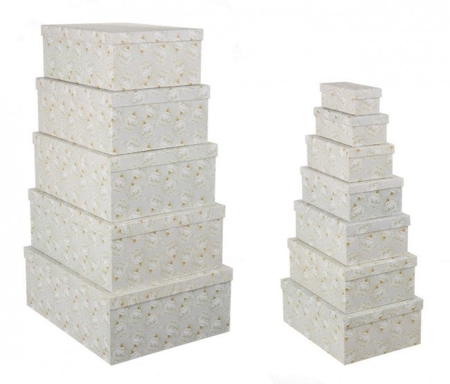 2x Set12 Boîte Boules de Noël Rett Op