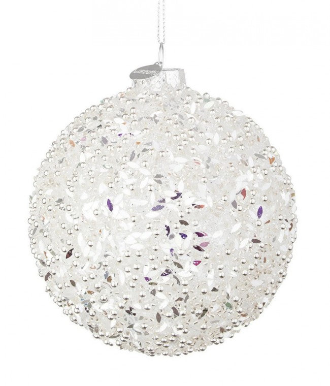 8x Sphère Vt Réflexion Blanc D100