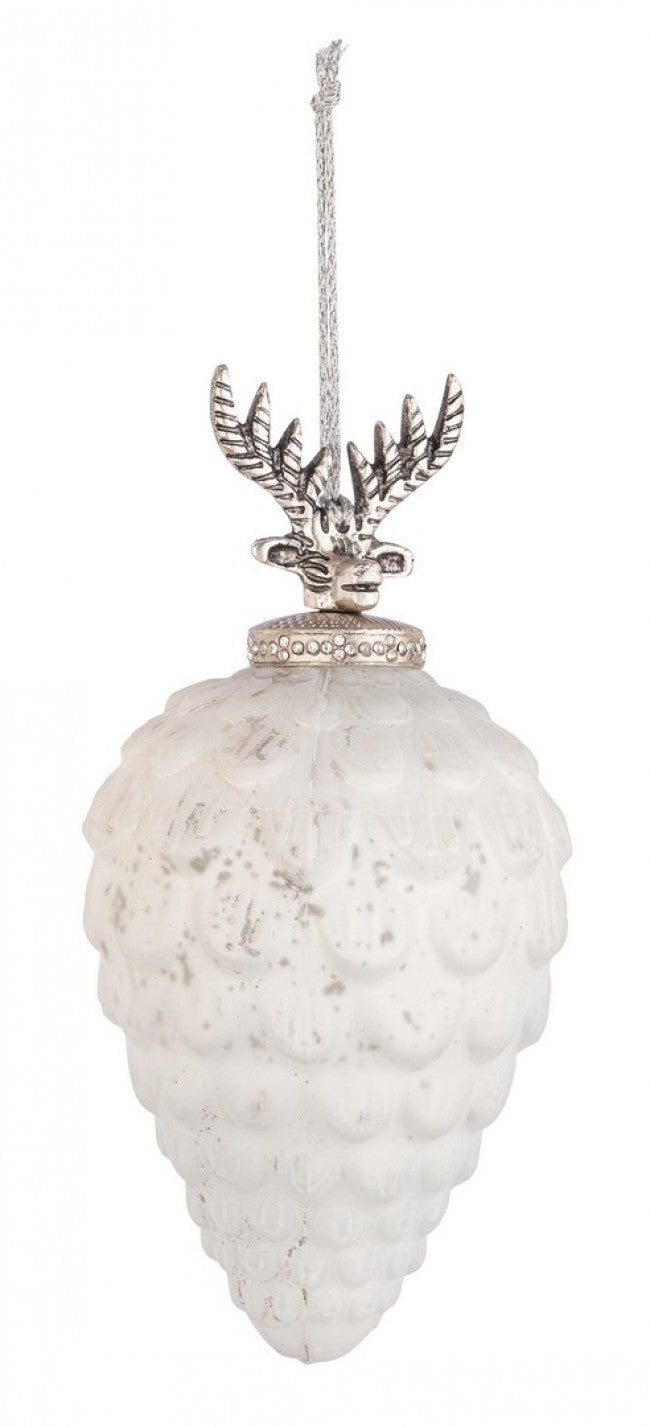 4x Suspension Vt Decorum Pomme De Pin Blanc Op