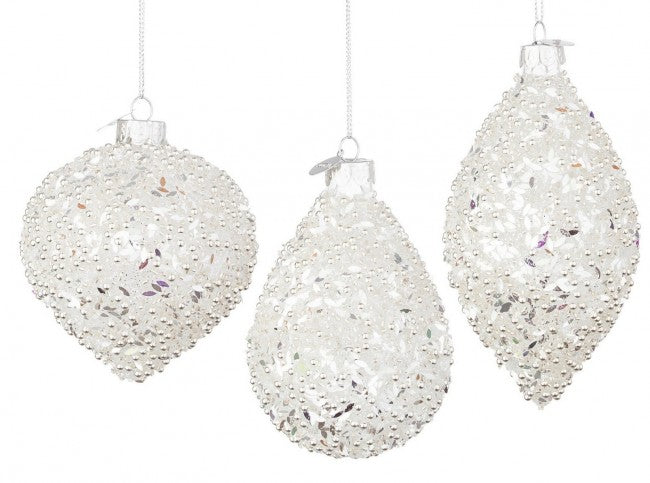 12x Suspension Vt Réflexion Blanc Ass3