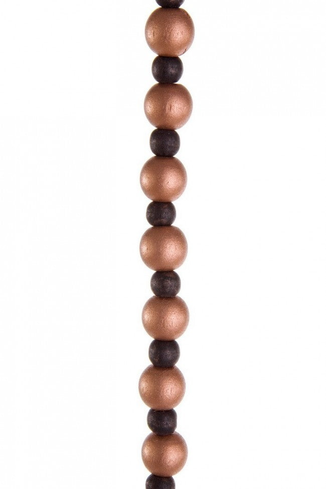 12x chaîne de perles de cuivre