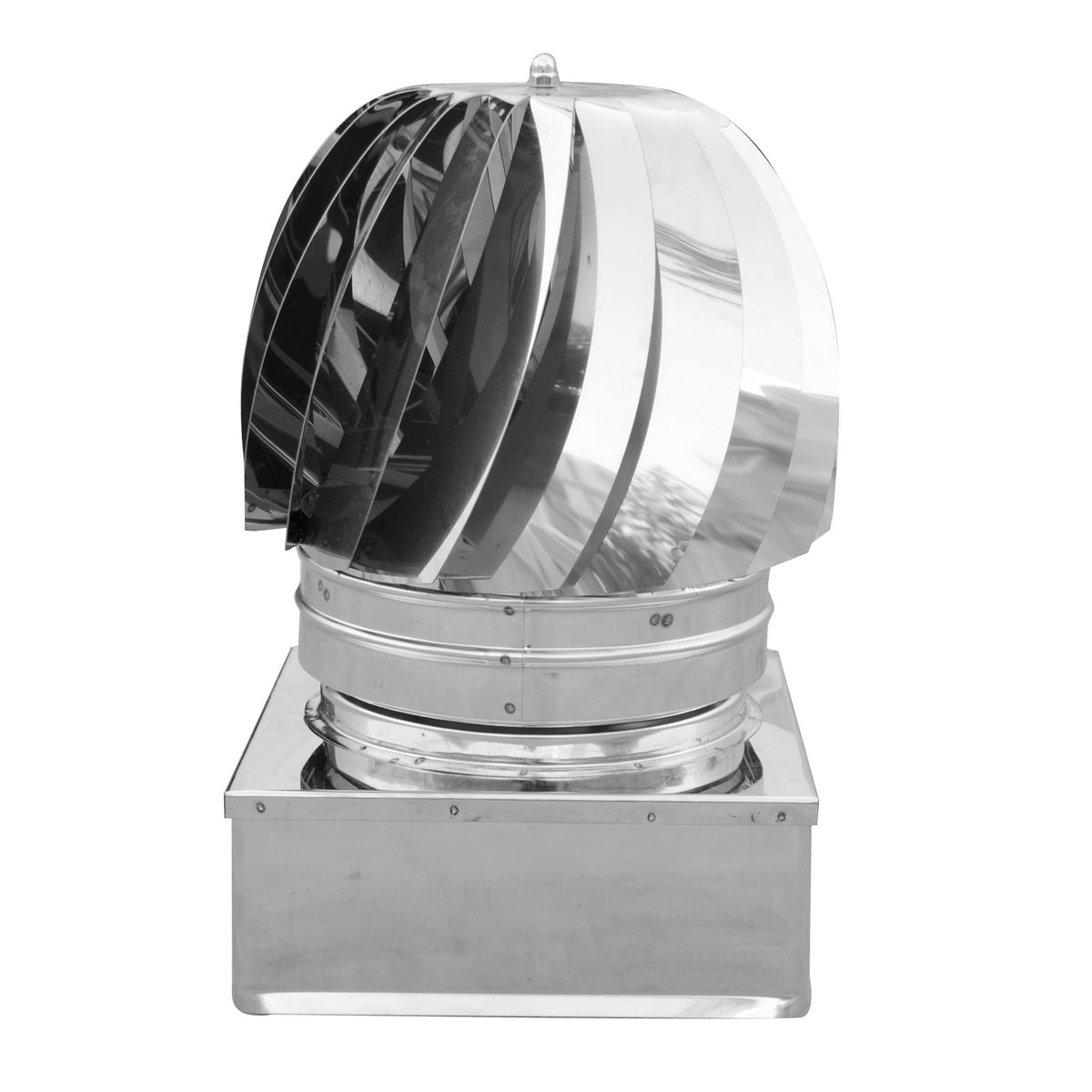 Extracteur de fumée base carrée en inox 320x320