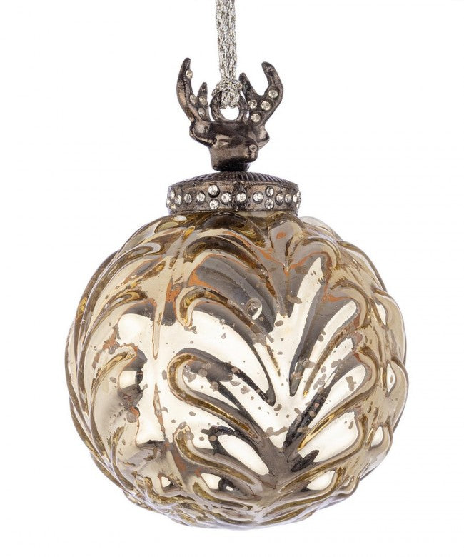 4x Sphère Vt Decorum Or D80