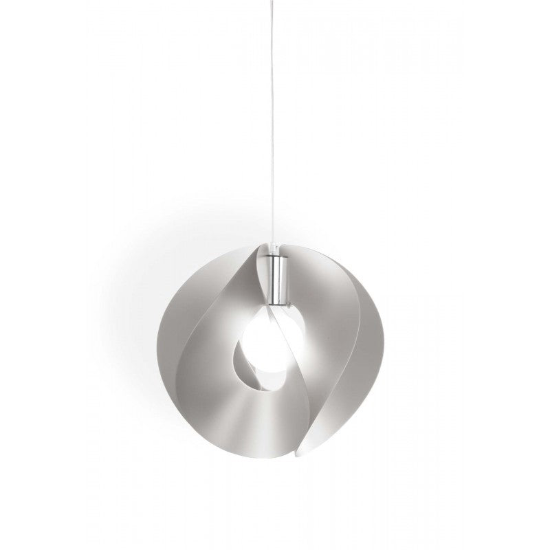 Lustre suspension ATOM Argent diamètre 54x h50 cm