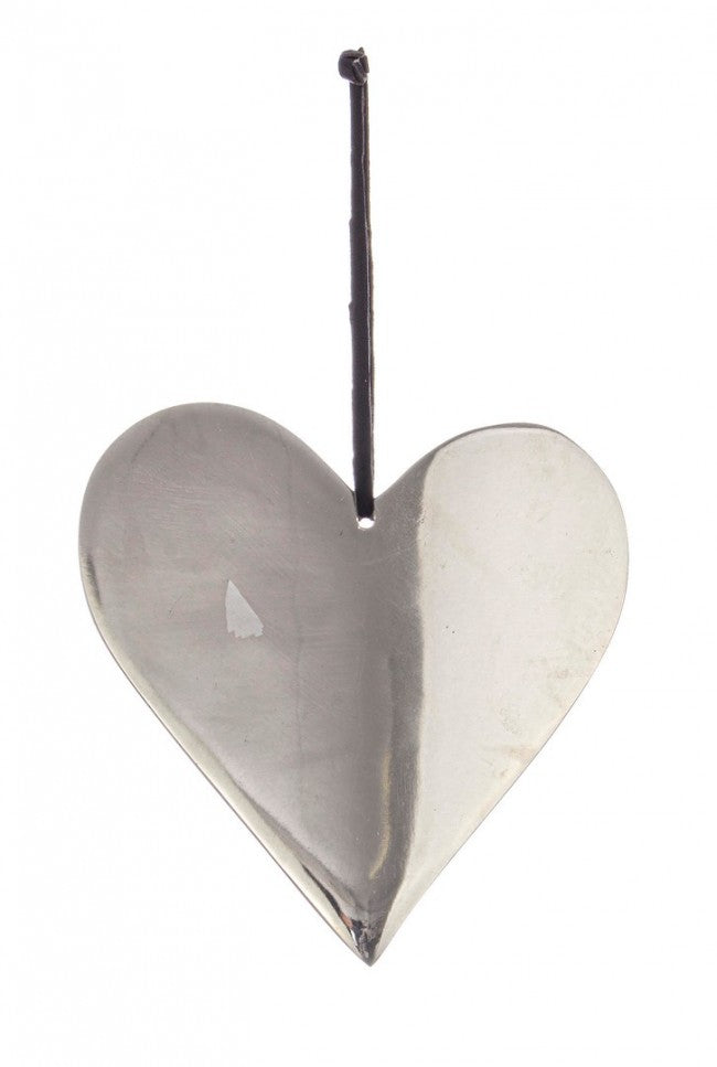 6x Pendentif Coeur Argent Shannon 15X15H