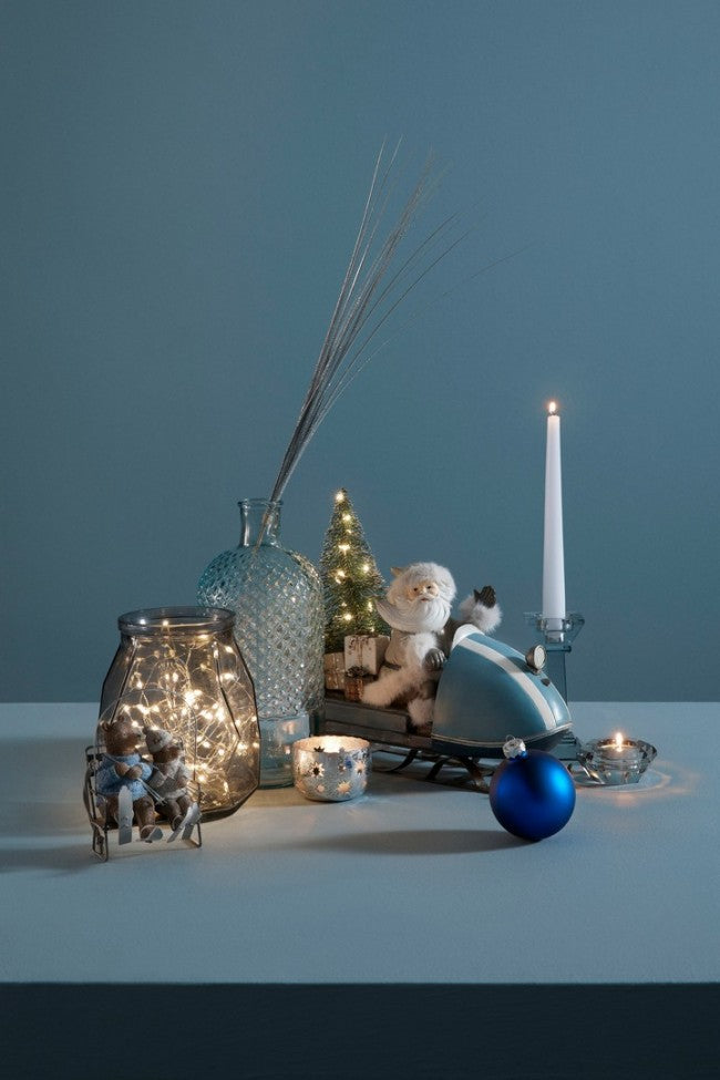 Père Noël Danois C-Sleigh Bleu C-Led