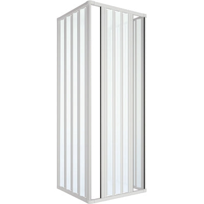 Cabine de Douche 3 Côtés Lux Réductible Mod. Stefy Lux