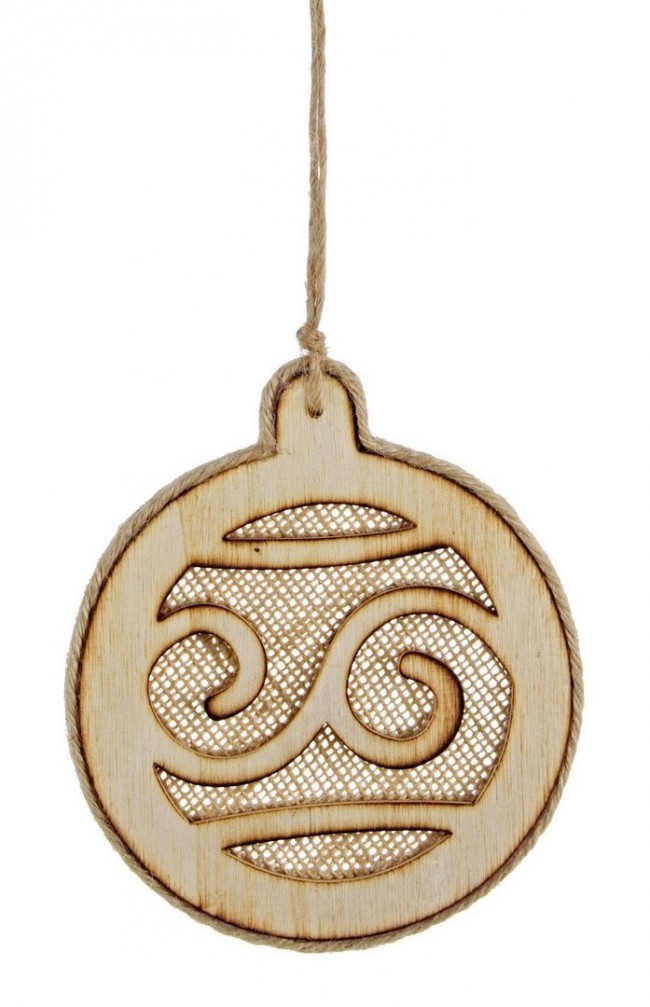 12x Décoration pendentif Bruce à S