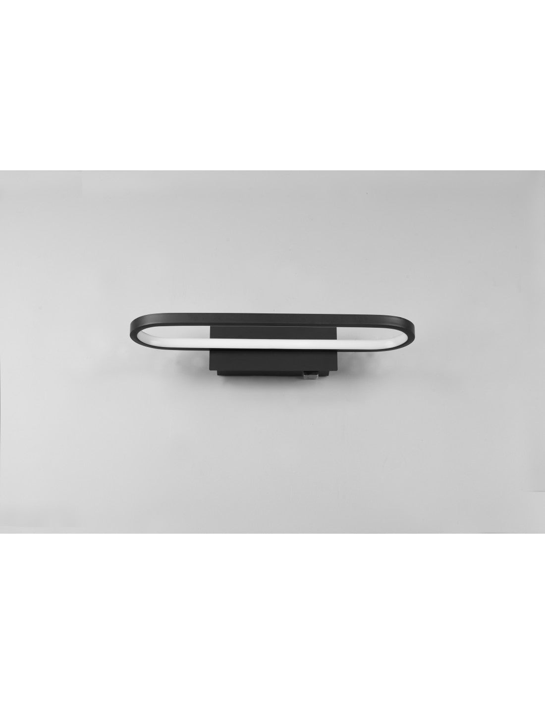 Applique Murale Salle de Bain LED Moderne Gianni Noir IP44 Trio Lighting