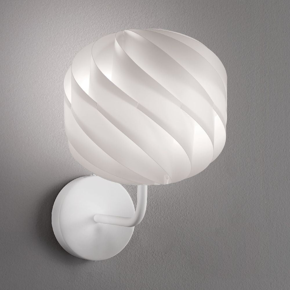 Applique en métal blanc Cm. 25 x 28 x 34 heures