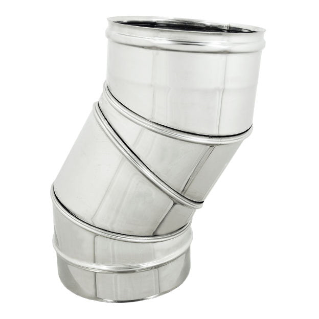 Coude réglable 0/90° pour conduit de fumée - Diam. 250