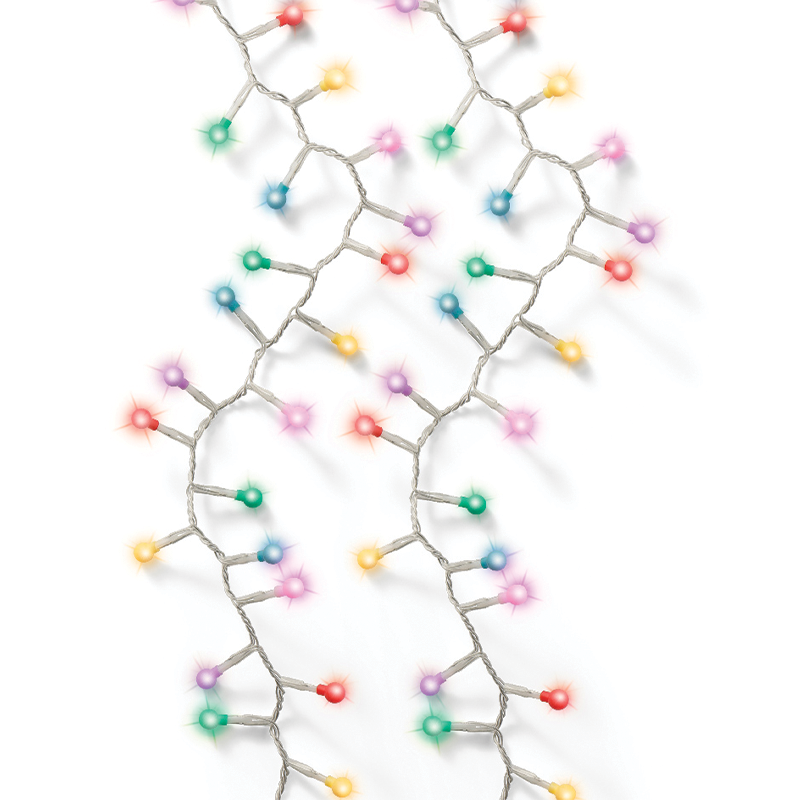 Guirlande lumineuse de Noël Cherry 500 led 11m multicolore suave