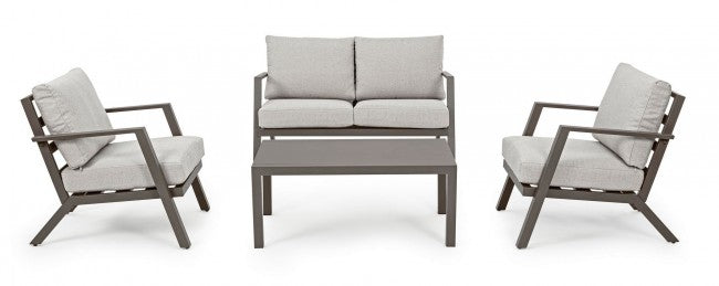 Ensemble de salon Harley café 4 pièces