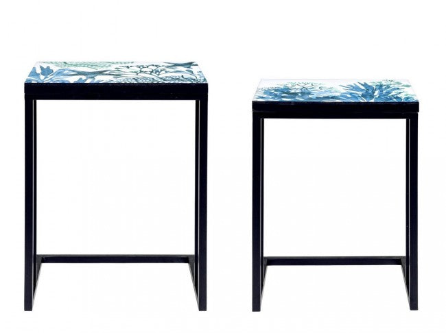 Ensemble de deux tables d'ameublement bizzotto