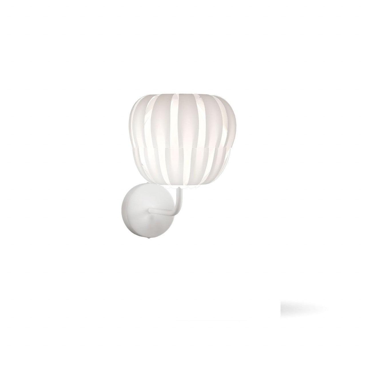 Applique en métal blanc Cm. 29x31x33h