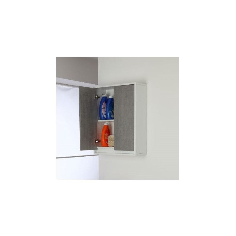 Élément mural de salle de bain en ciment 60x24x h80 cm