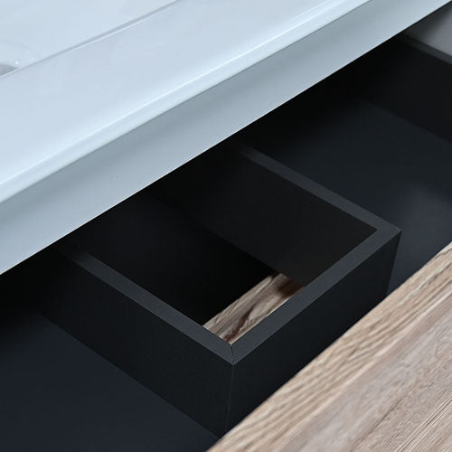 Meuble suspendu en chêne noué 70 cm