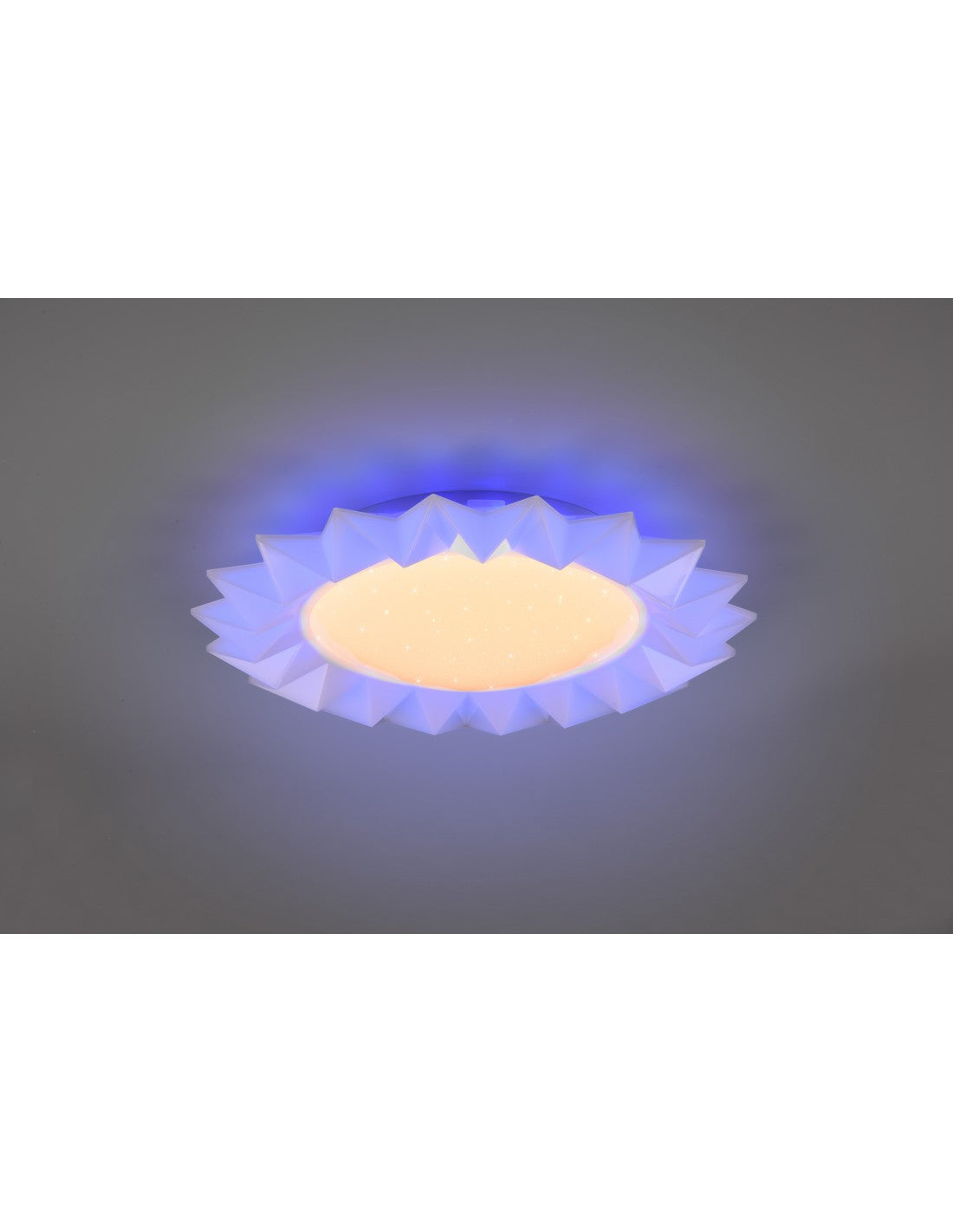 Plafonnier Tournesol Double Variateur LED RGBW Ø41 cm Trio Lighting