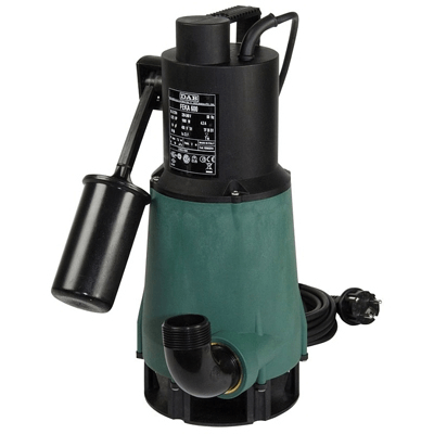 Pompe électrique submersible à usage domestique "Feka" 0,55 Kw 0,75 Hp