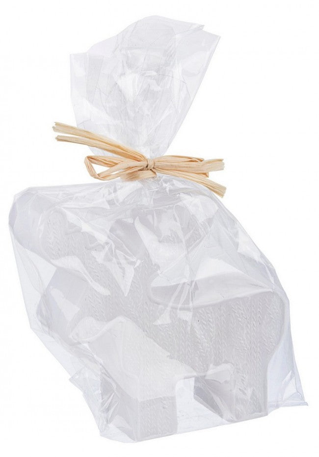 12x Bougie Doryan Renne Blanc 15X11