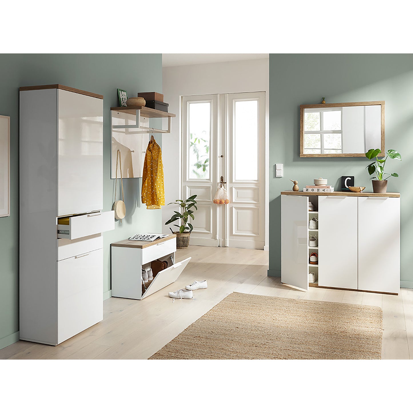 Meuble de rangement haut Mundi avec 3 portes