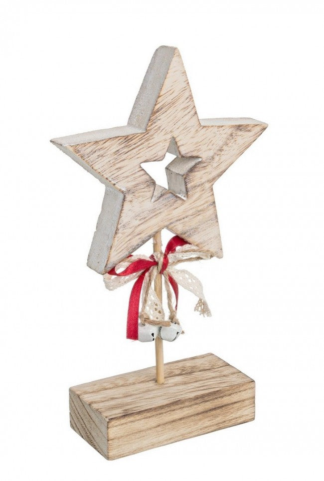 6x Étoile de support brute en bâton