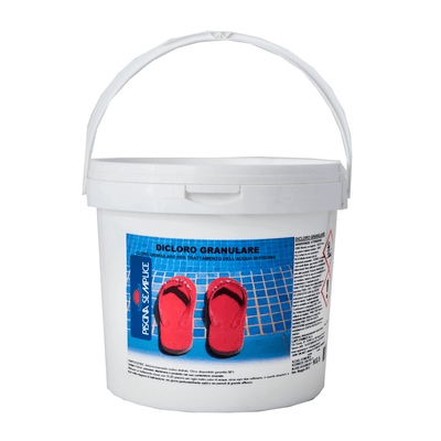 Dichlore granulé pour piscines - 10 Kg
