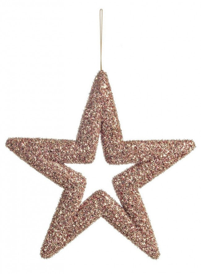 6x Pendentif Soul Star Or Rose L