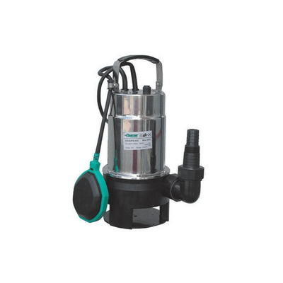 Pompe électrique submersible en acier inoxydable-technopolymère pour eaux usées 550 Watt