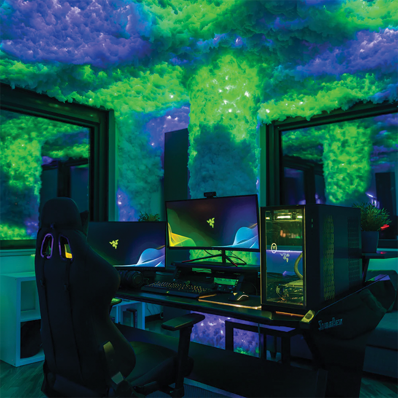 Chaîne Twinkly RGB + LED blanches 48 mètres 600 LED