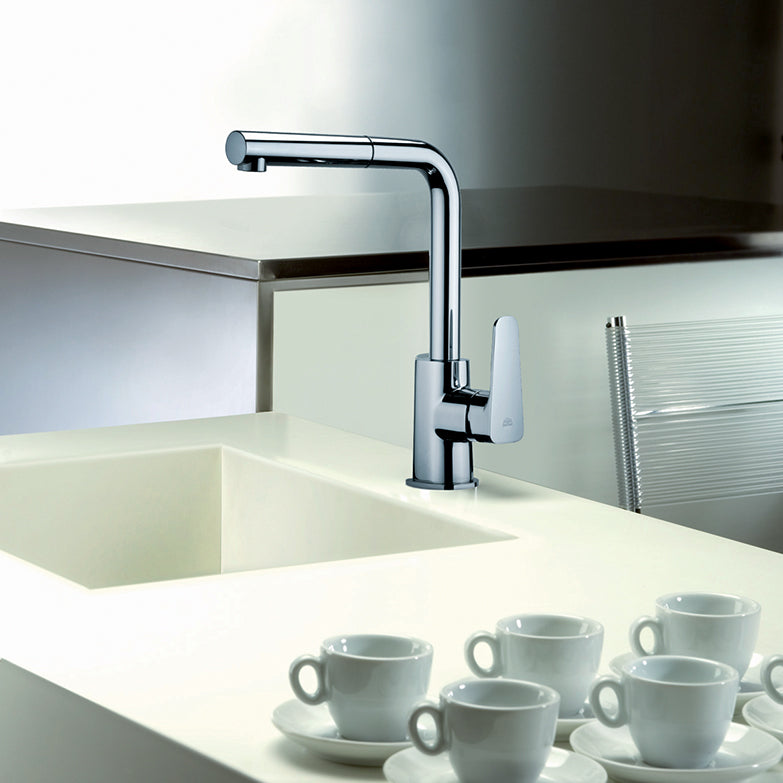 Mélangeur monoc. Lavabo avec douche extractible ligne Sly